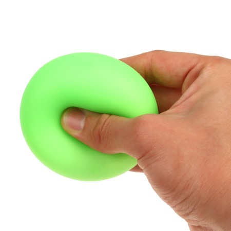 Antistress Squash Mittle "Field Bust" 7cm, glows in the dark-3