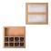 Folding box under 8 sweets + chocolate, craft, 17.7 x 17.8 x 3.8 cm