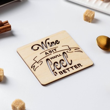 Hot Wine, 9 × 9 cm stand-1