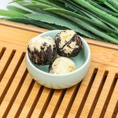 Chinese bound green tea, 50 g, chrysanthemum-2