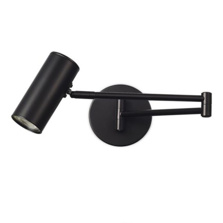 Wall lamp EVOLUCE. Sle201041-01. Zoom. 1x5 W, GU10, 4000K, 12x13.5 cm, black color