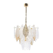 Suspended chandelier Arte Lamp Felicita A4080LM-6GO, E14, 6x40 W, 45x45x43 cm, golden