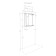 Mirror Aquaton Cabinet Ronda Pro, 60 cm, Oak color Somerset