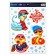 Interior sticker "Snakes 2025", 21 x 29.7 cm, New Year