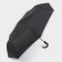 The umbrella semi -automatic “thunder”, Eponge, 3 additions, 8 knitting needles, r = 48 cm, black color