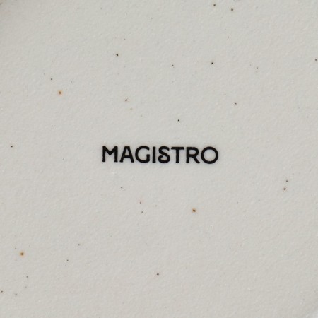 Porcelain dish for feeding Magistro Slate, D = 22.5 cm, white color-4