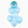 Bouquet of balls “For discharge for a boy”, latex, foil, set: 7 pcs., Mix
