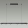 Suspended linear lamp Turman IP20 LED 64W 1667lm 3000k