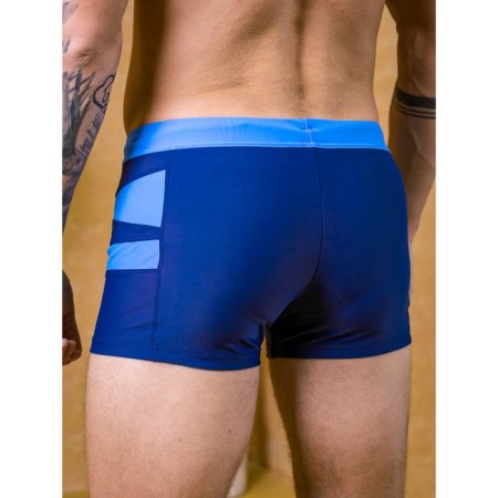 Male bathing panties Alohamare, size 48, dark blue color, blue-7