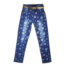 Jeans for girls, height 122 cm