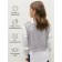 Knitted children's vests Amarobaby Mesh, height 128 cm, color gray color