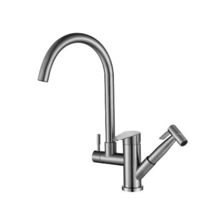 Fashun A56005 kitchen mixer, single -legged, 35 mm cartridge, with a drawer, satin