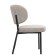 ROBBI chair, 550 × 640 × 845 mm, Builder, gray-beige color