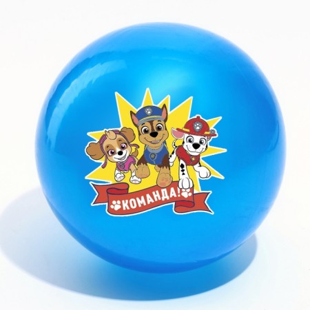 Children's ball, PAW PATROL command, diameter 16 cm, 50 g, MIX color-4