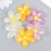Decor for creativity plastic "Flower with a yellow middle" glow in the dark mix 1.4x4x4 cm 92426