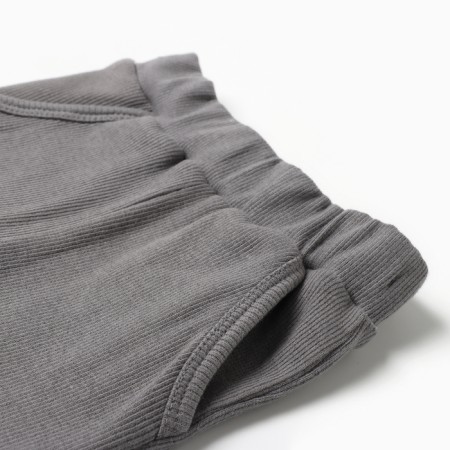 Kit for children (T -shirt/pants), gray color, height 74-80 (9 -12 months)-3
