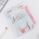 Set of "Love Mysheral": A5 Diary 80 sheets and eco -hand