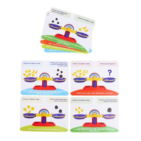 Educational set "Smart Libra", balance, score, according to the Montessori methodology-6