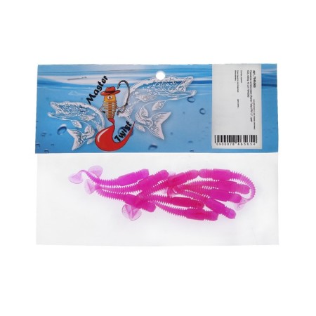 Silicone bait Master Twist Fry, 5 cm, color 033 light pink, 10 pcs.-2