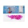 Silicone bait Master Twist Fry, 5 cm, color 033 light pink, 10 pcs.