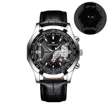 Men's wrist watches, d-4.4 cm, strap L-26 cm, 3 atm, luminous