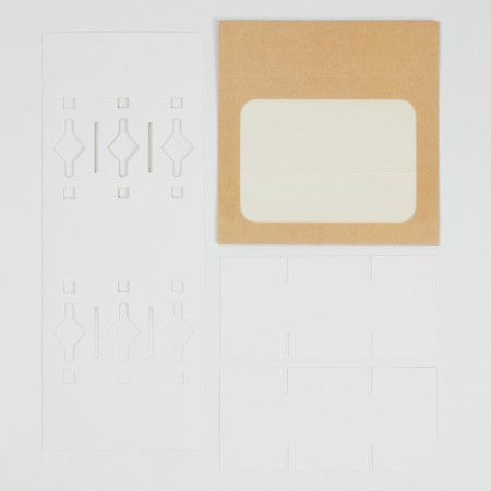 Box for 9 sweets, confectionery packaging "Happiness", 15.2 x 20 x 5 cm-4