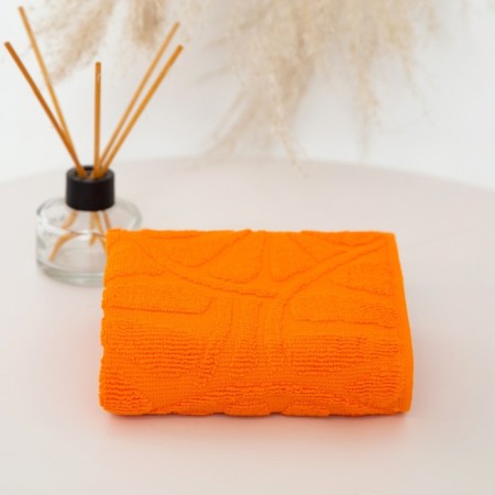 Terry orange towel 30x50cm, orange, hl 100%, 400g/m2