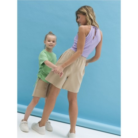 T -shirt for girls, height 98 cm, apple color-6