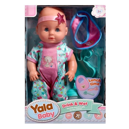 The functional "My baby" with accessories, drinks, pisses-10