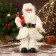 Santa Claus "in a fur white suit, with a bag" moves, 20x40 cm