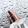 Perfume bottle, with a spray, 15 ml, color pink gold