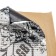 Vibro insulating material STP GB 3, size: 3x375x470 mm