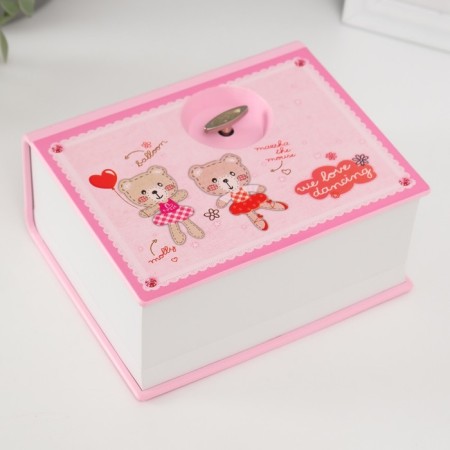 Musical MODE CHANTEL "Bear with Balls" 15x12x7 cm-5