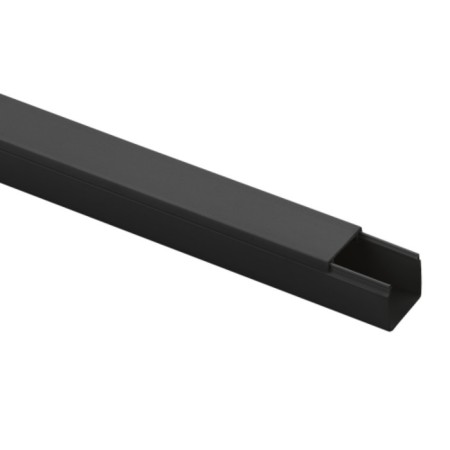 Cable-channel era KK-B-16-16 black 16x16 mm