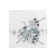 Kitchen sink "Vladiks", cut, with a siphon, 77x48 cm, left, stainless steel 0.6 mm