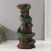 New Year's figure "Snake on the hemp" 33 x 14 x 15 cm.