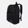 Young backpack from textiles on lightning, 3 pockets, black color