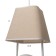 Lamp Bayerlux "Palom" E27 40W white 18x18x35-85cm