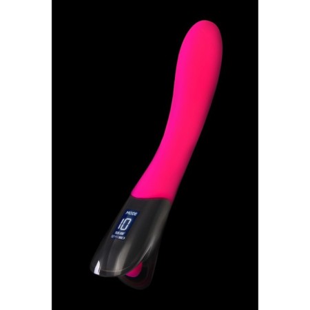 Vibrator Eroteq Mecawn, silicone, 20.5 cm, pink-16