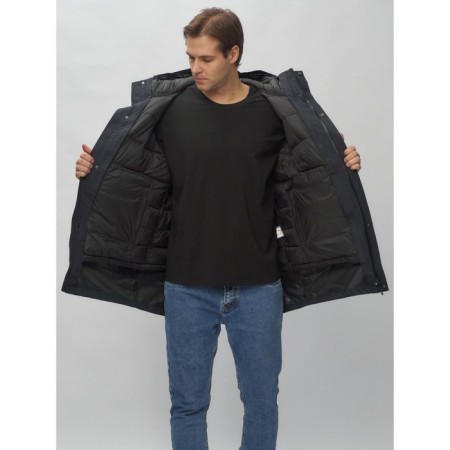 Male jacket-park, size 50, dark blue color-2