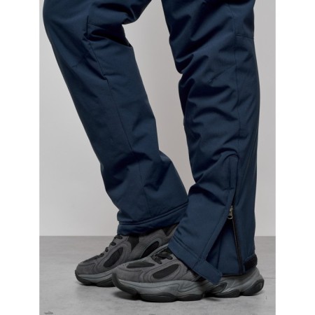 Semi-combinezone ski insulated male winter, size 52, dark blue color-15