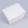 The box is folding, the lid is, white, 35 x 25 x 20 cm