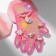 Set of children's “chosen” 7 items: 2 bracelets, 5 rings, mermaid, shape mix, colored