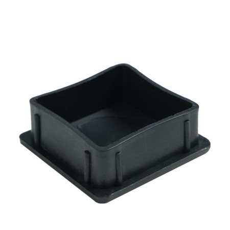 Internal plug 80x80 mm, universal, black-1