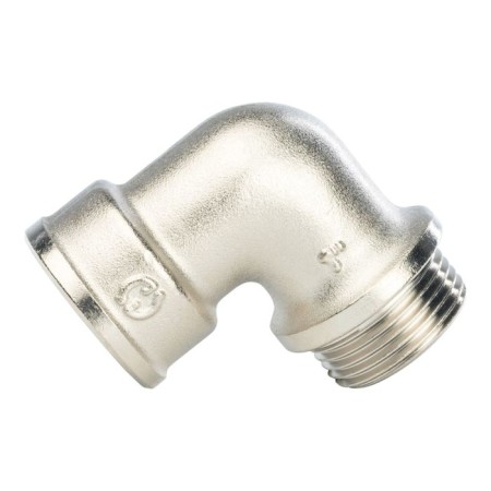STOUT SFT-0016-000001, 1 ", external/internal thread, with emphasis, nickel. Brass-3