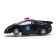 The “Police” robot, transforms, light and sound effects, works from batteries