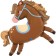 Foil ball 37 "Favorite Horse", figure