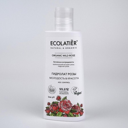 Ecolatier Organic Wild Rose, 150 ml