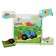 Wooden toy, liners with handles "Blue Tractor"