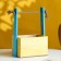 Wooden Kashpo, 15 × 12 × 8.5 (25) cm "Paul and love. Polygonometry", with print